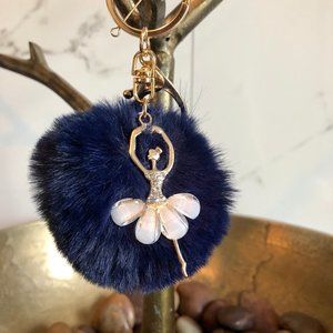 Designer Key chain/ Purse charm